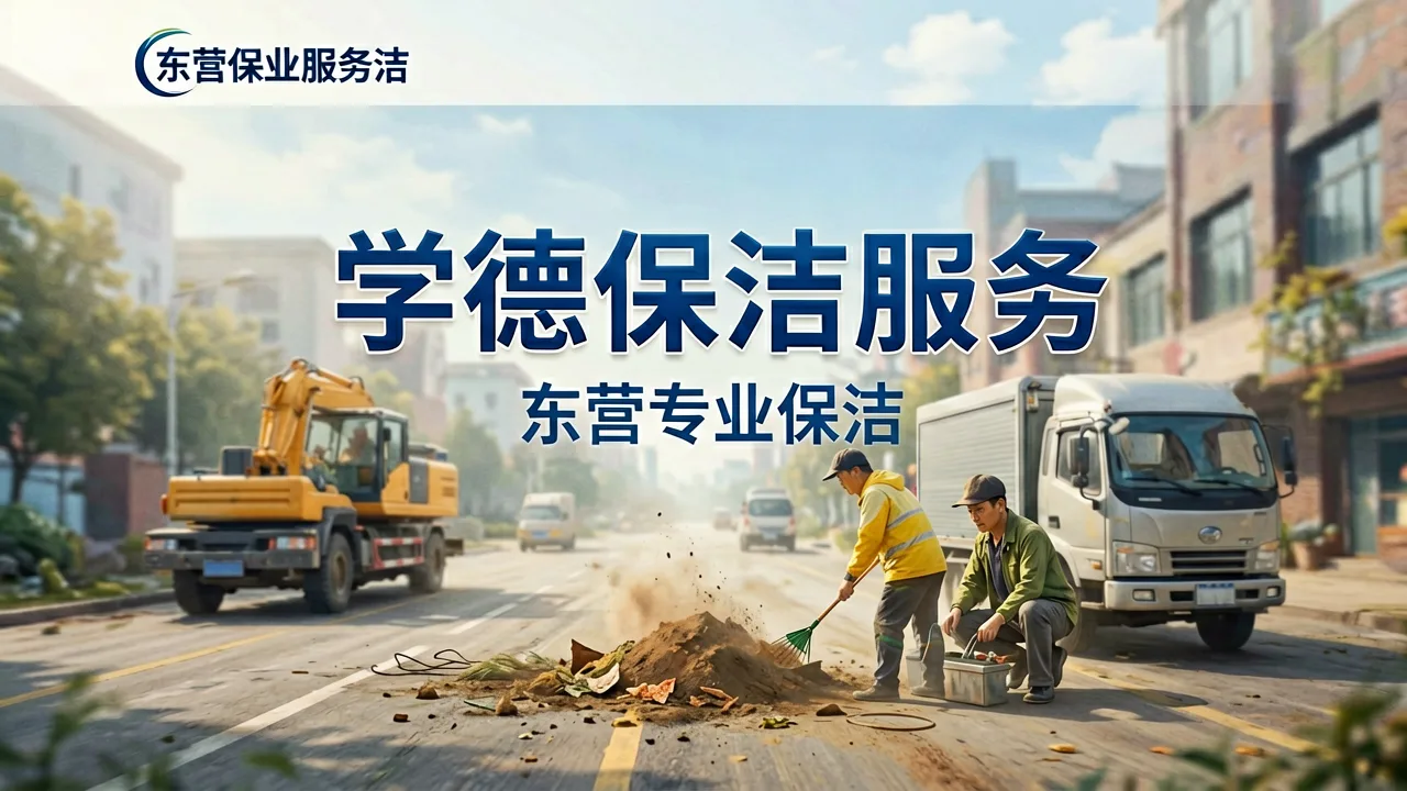 东营区学德保洁服务部 主题配图